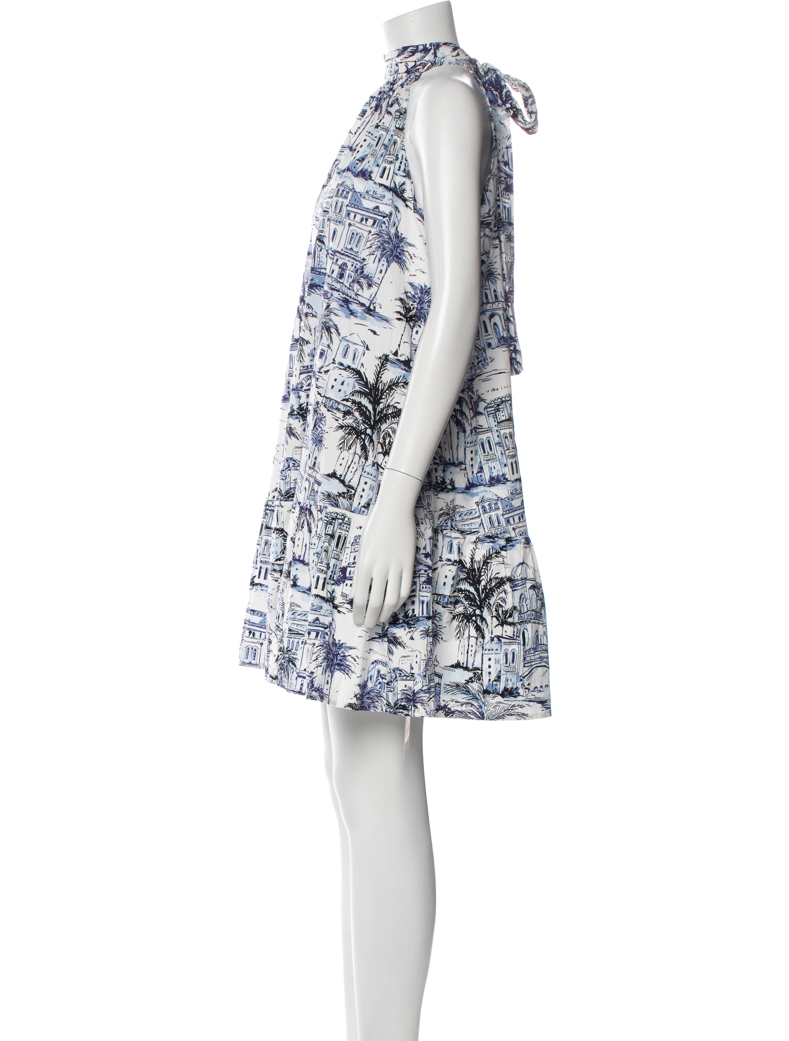 Calypso St. Barth Printed Mini Dress