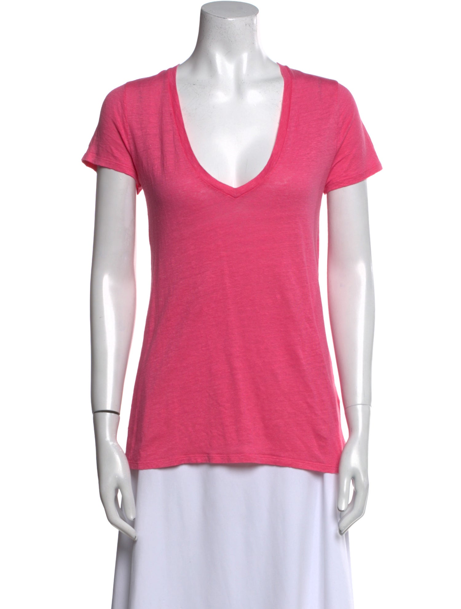 Calypso St. Barth Linen V-Neck T-Shirt