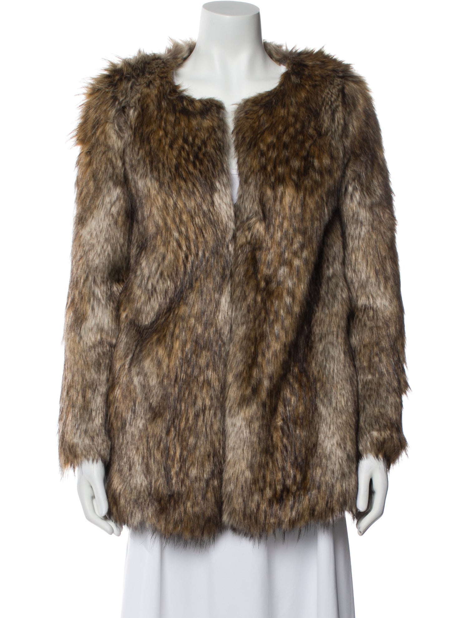 Calypso St. Barth Faux Fur Coat