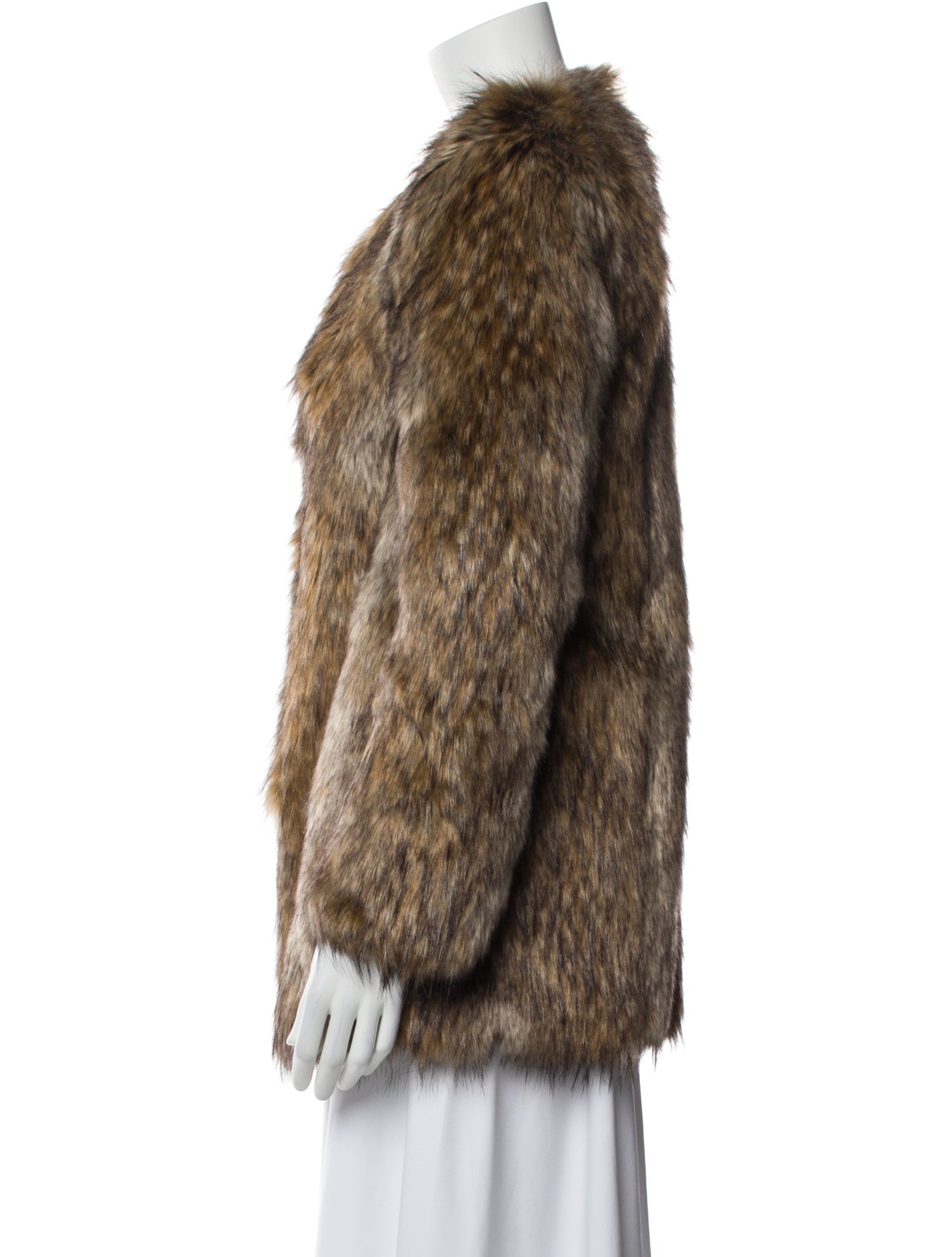 Calypso St. Barth Faux Fur Coat