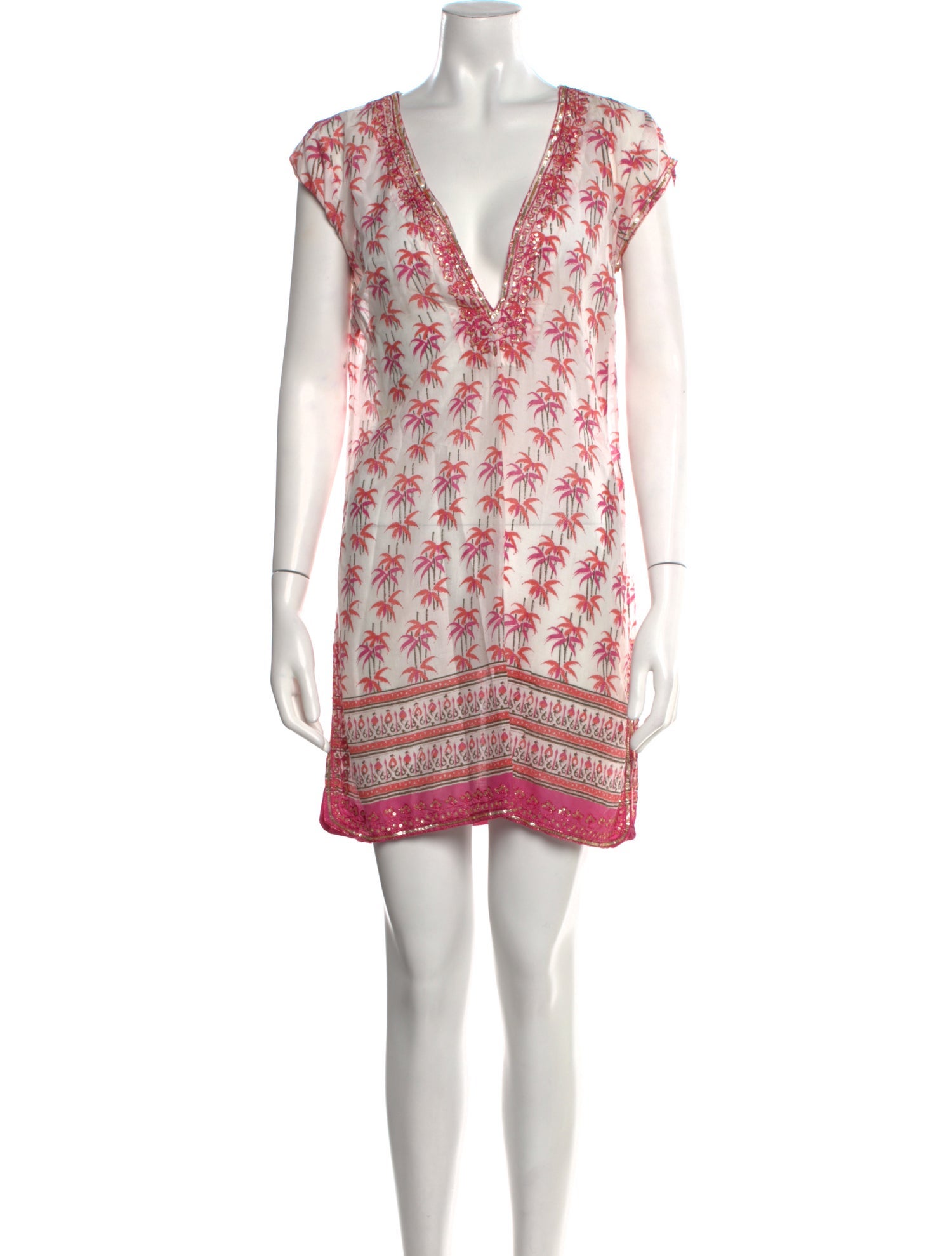 Calypso St. Barth Printed Mini Dress