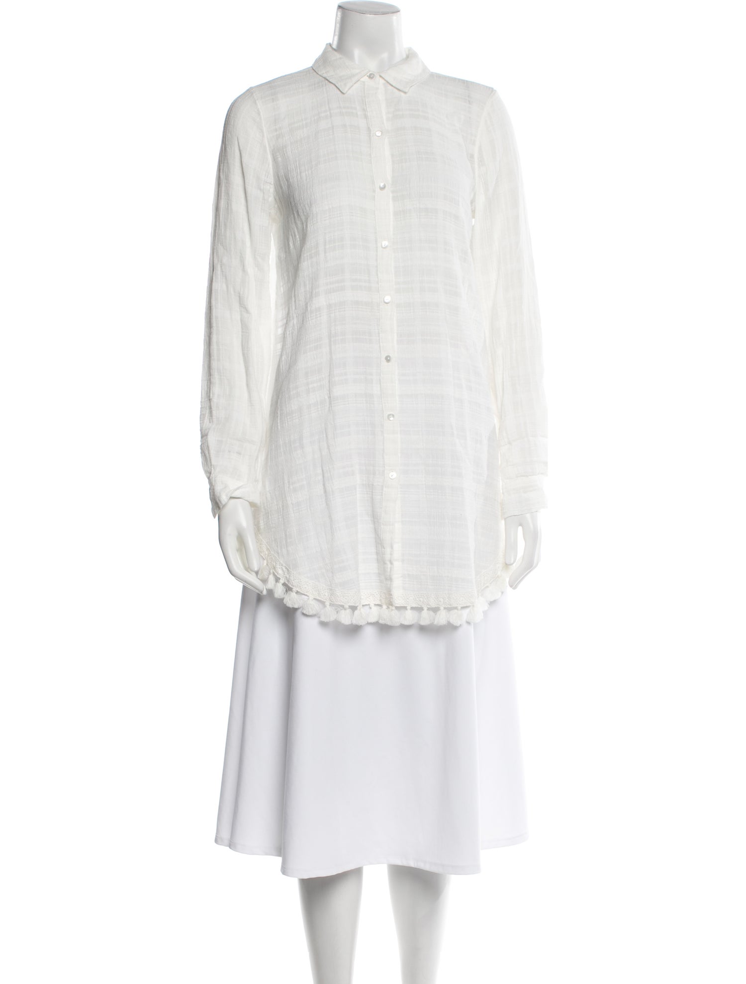 Calypso St. Barth Mock Neck Long Sleeve Tunic w/ Tags