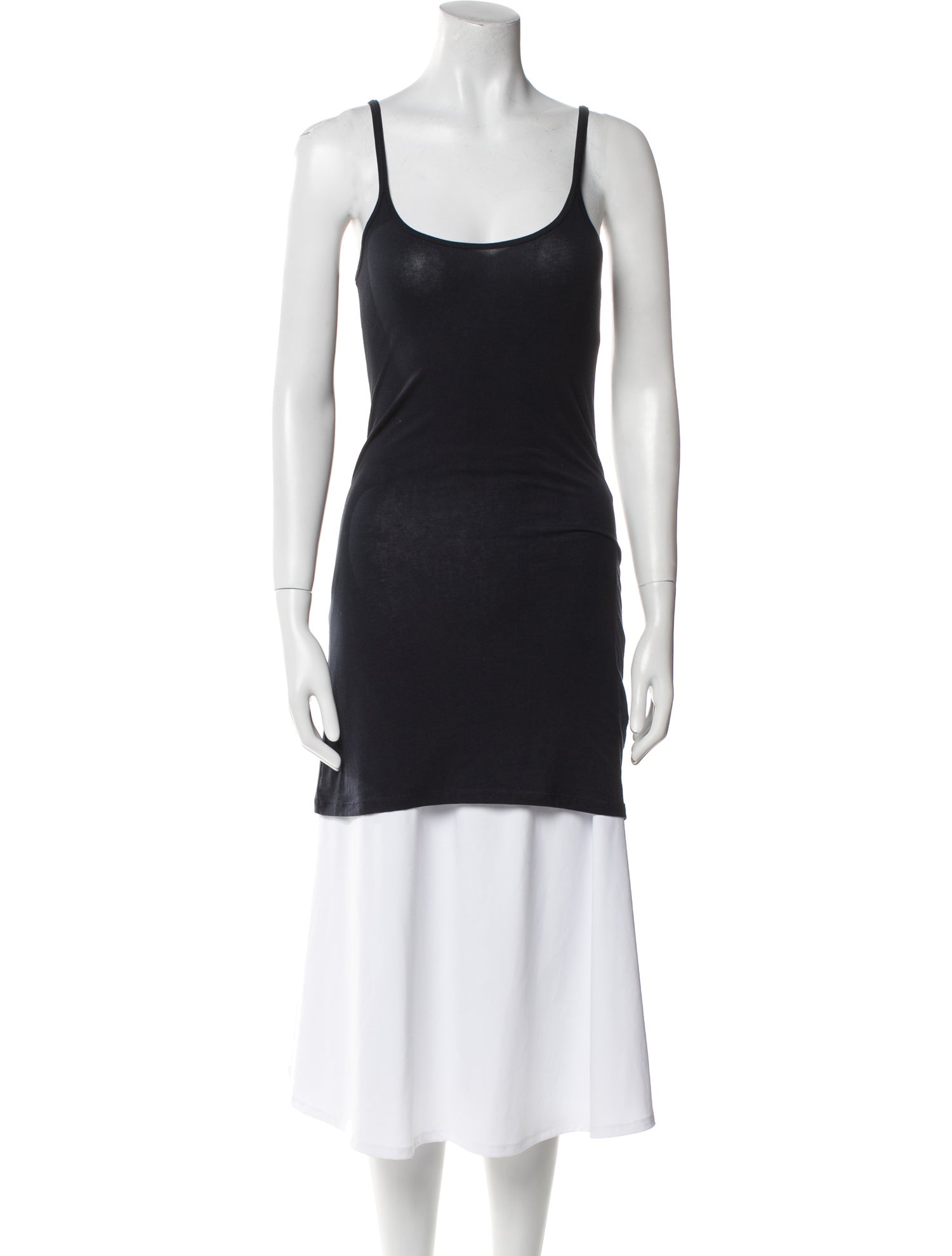 Calypso St. Barth Scoop Neck Sleeveless Tunic