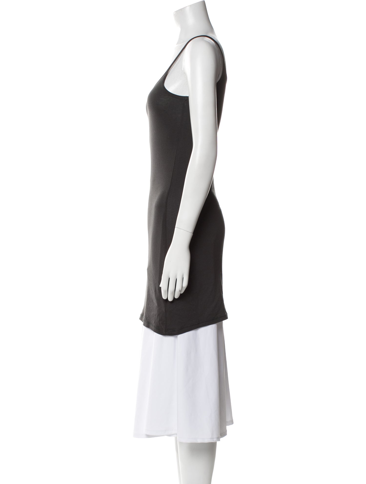 Calypso St. Barth Scoop Neck Sleeveless Tunic