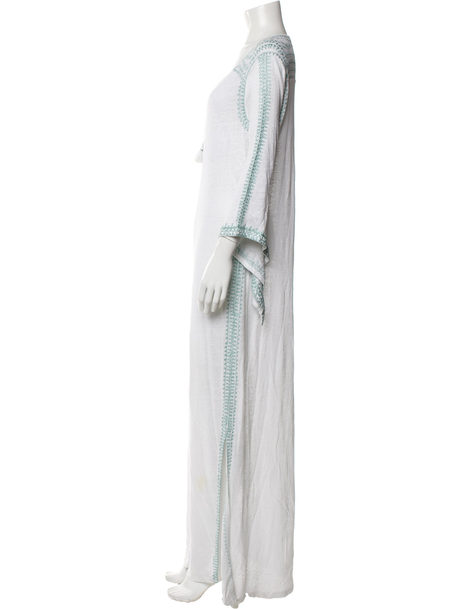 chinese dress ladies Woman's Blue Medallion Dress – Calypso St Barth