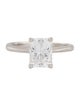Charles And Colvard 14K Synthetic Moissanite Engagement Ring