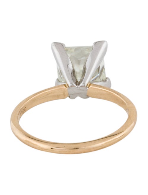 Charles And Colvard Synthetic Moissanite Engagement Ring