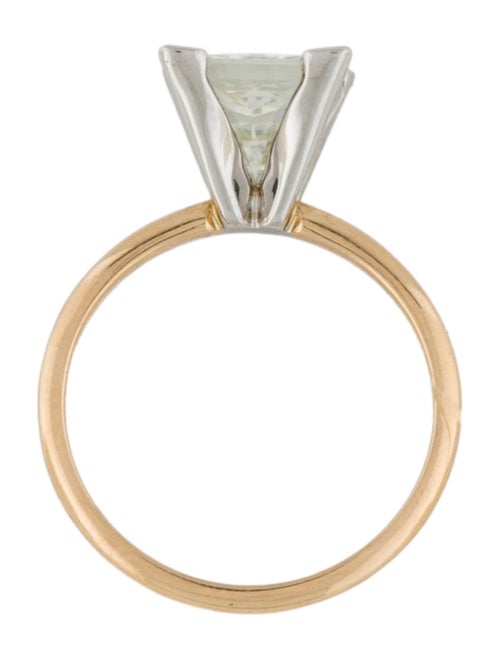 Charles And Colvard Synthetic Moissanite Engagement Ring