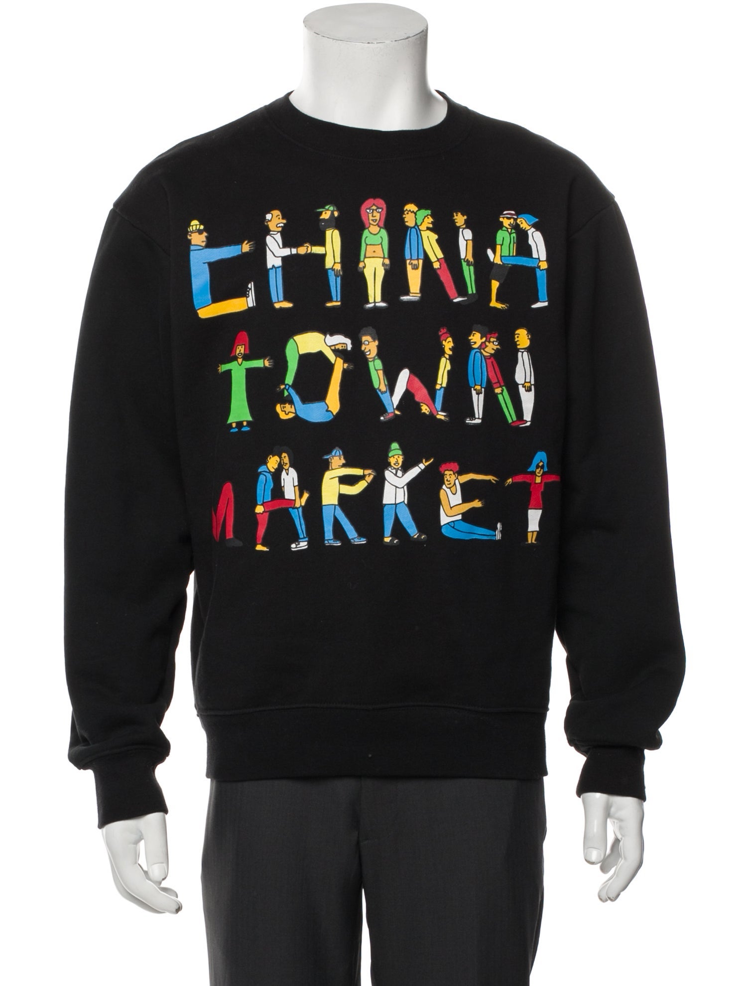 Chinatown Market x Absent Graphic Print Crew Neck Sweatshirt