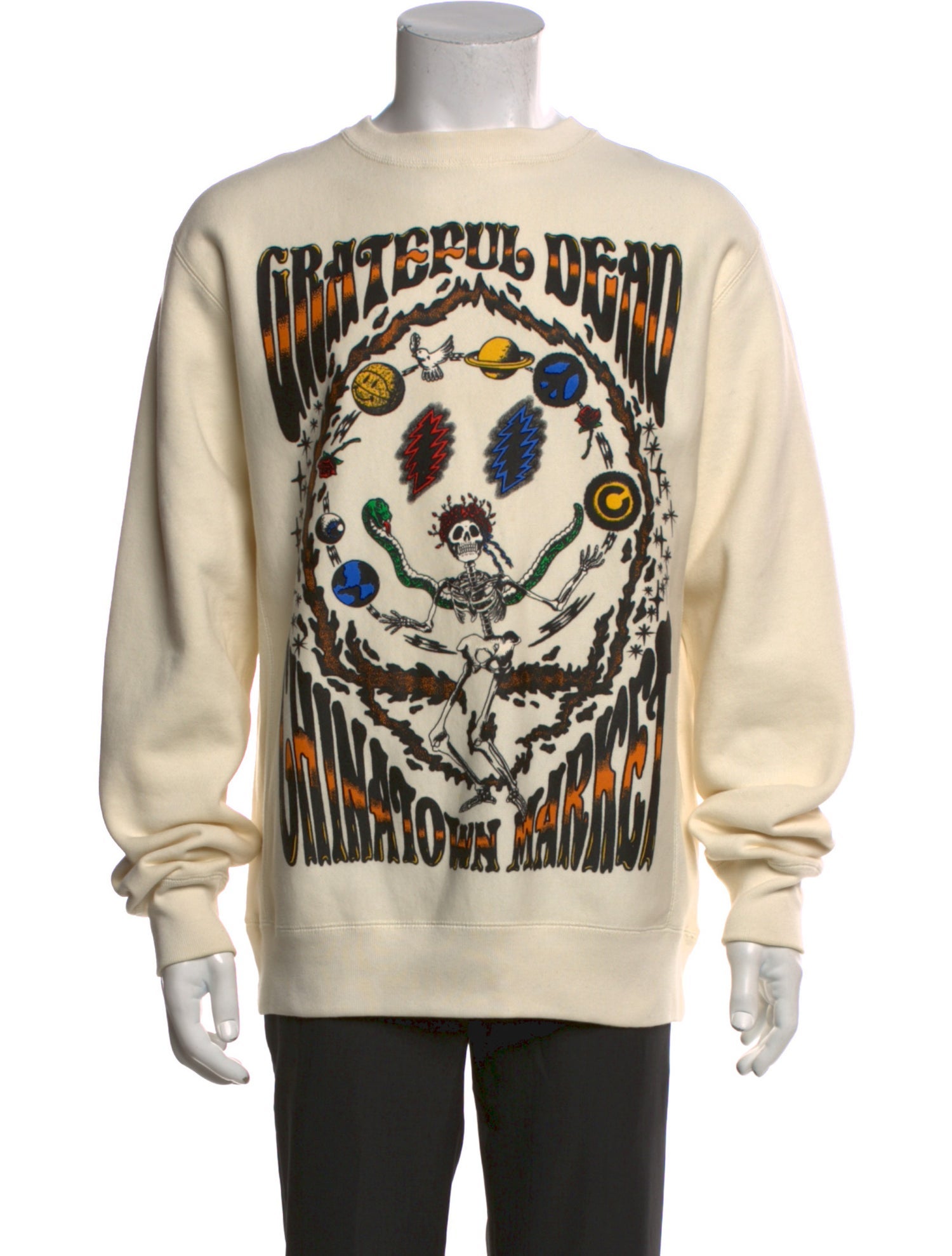 Chinatown Market x Absent Graphic Print Long Sleeve Shirt