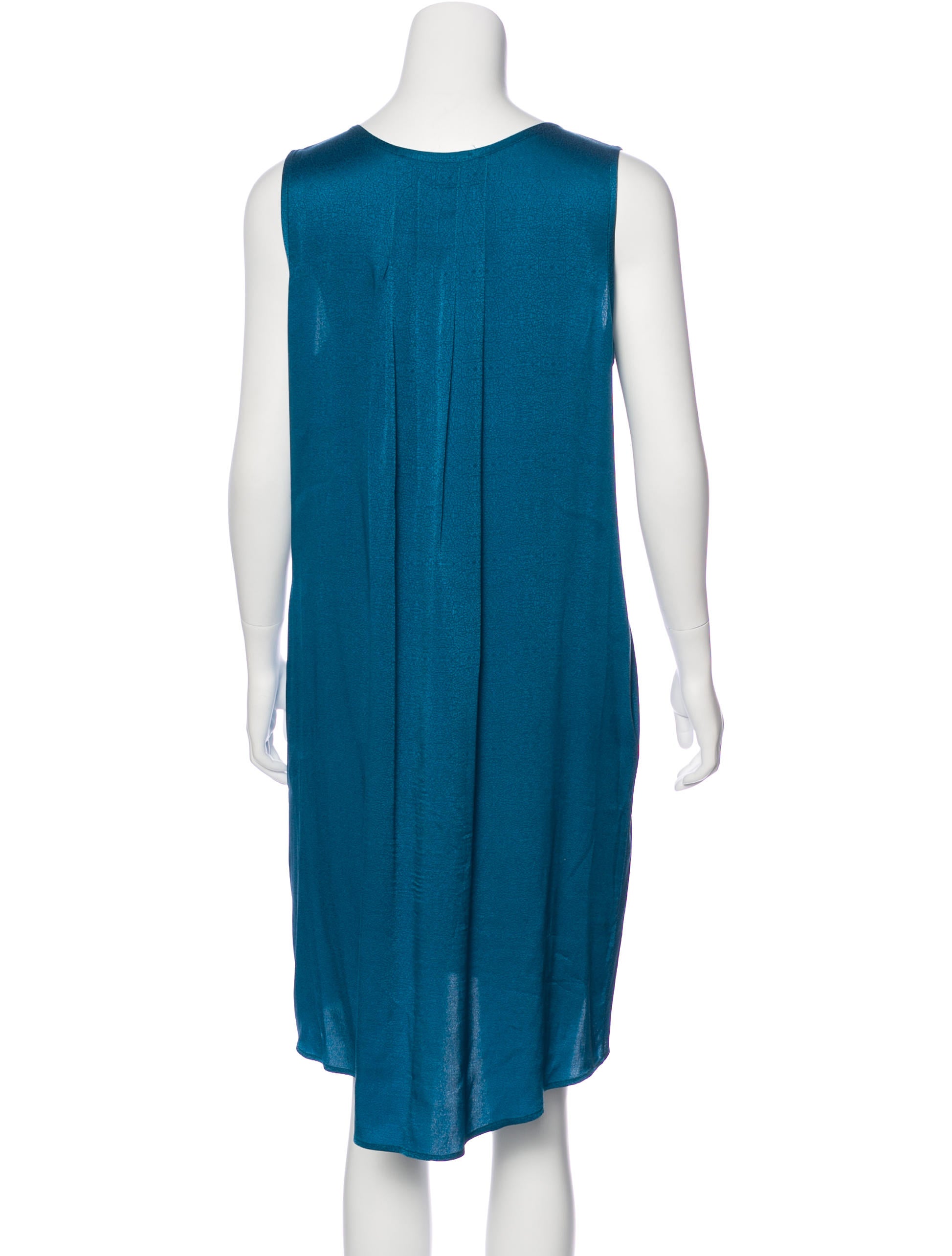 Creatures of Comfort Silk KneeLength Dress Clothing WCA24002 The