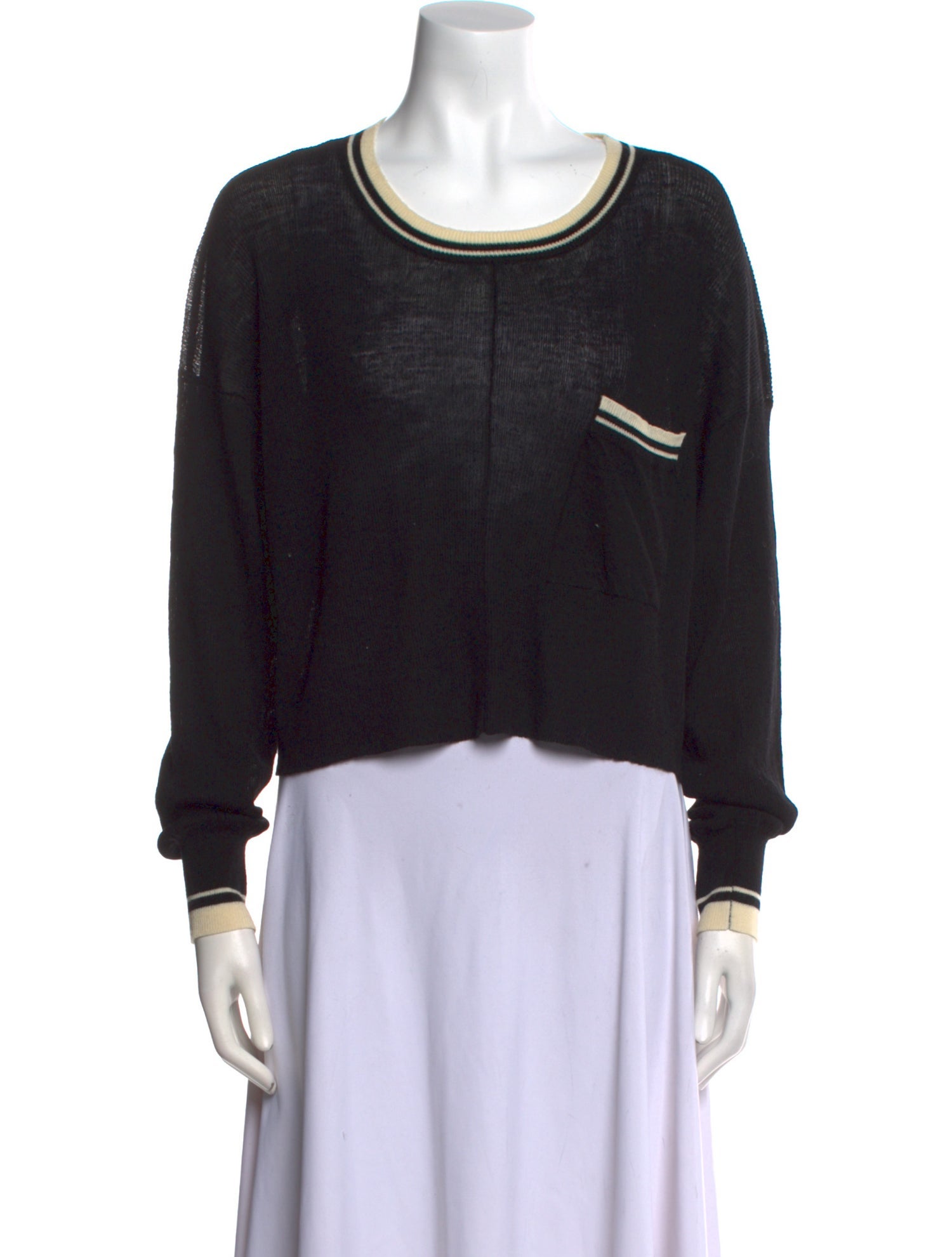 Creatures of Comfort Wool Scoop Neck Sweater