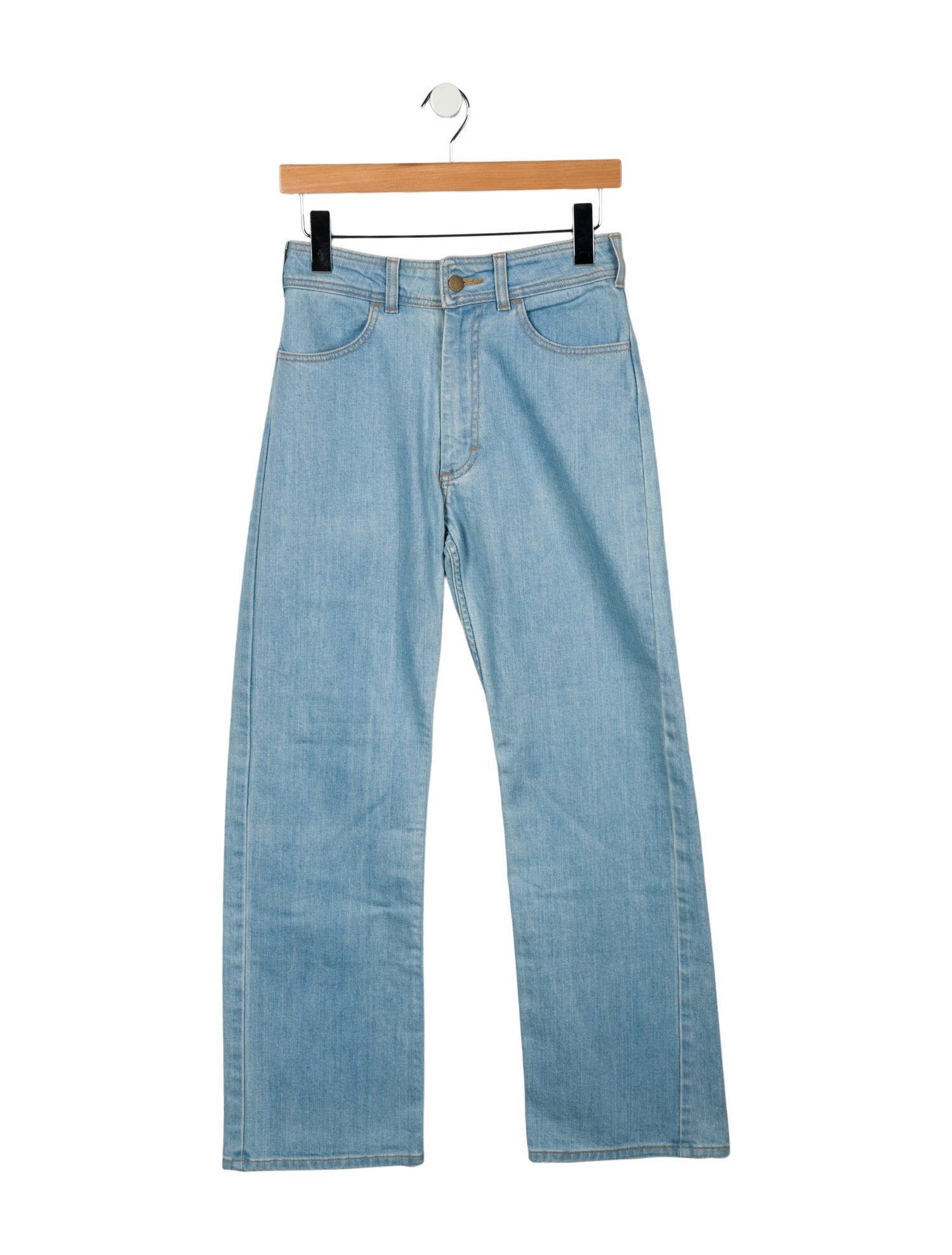 Creatures of Comfort High-Rise Wide Leg Jeans