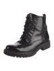 Creatures of Comfort Patent Leather Combat Boots
