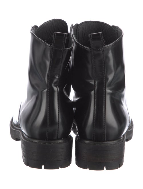 Creatures of Comfort Patent Leather Combat Boots