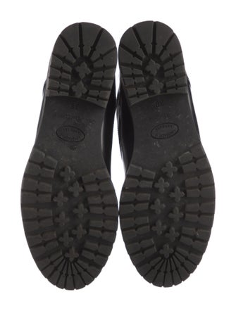 Creatures of Comfort Patent Leather Combat Boots