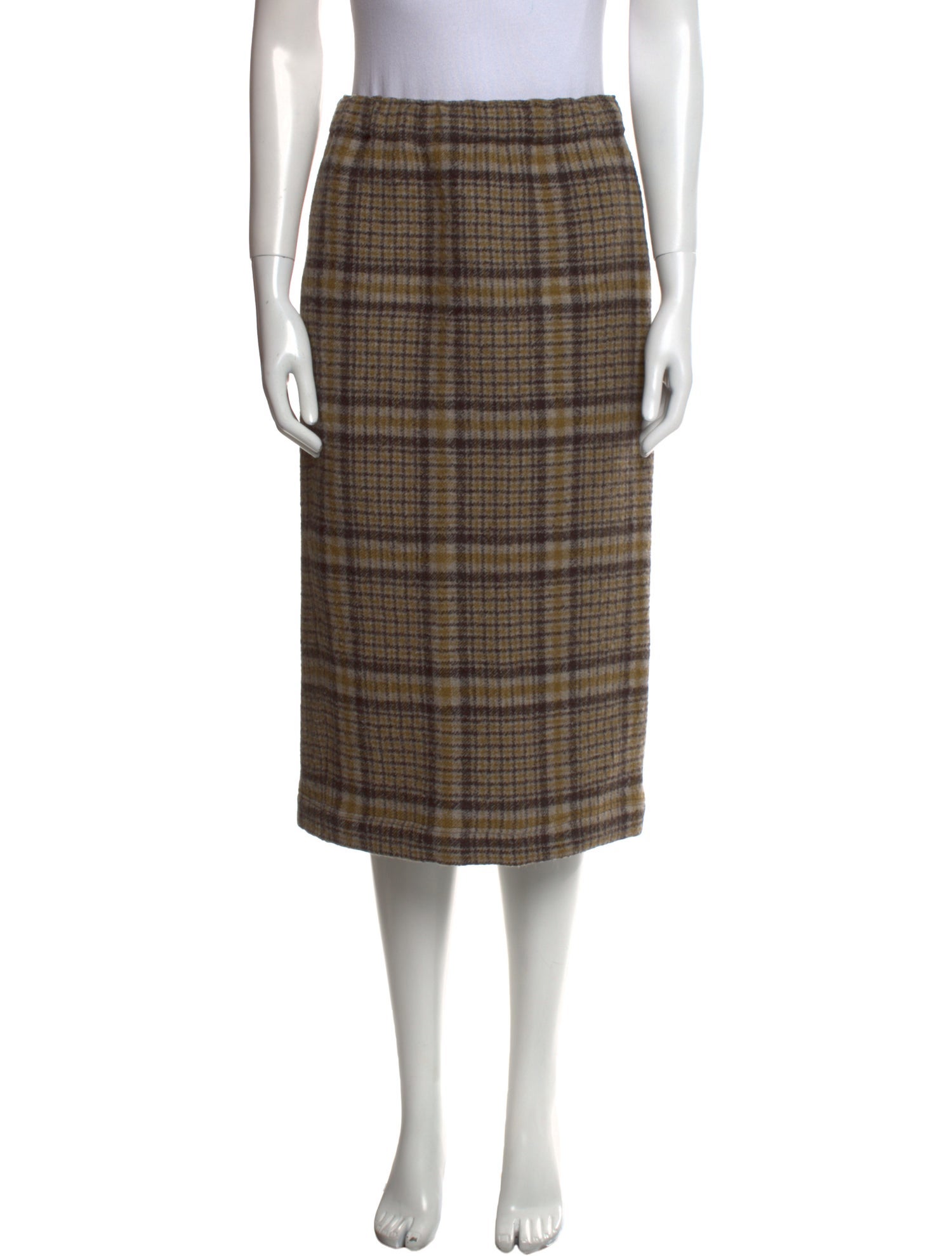 Creatures of Comfort Wool Knee-Length Skirt