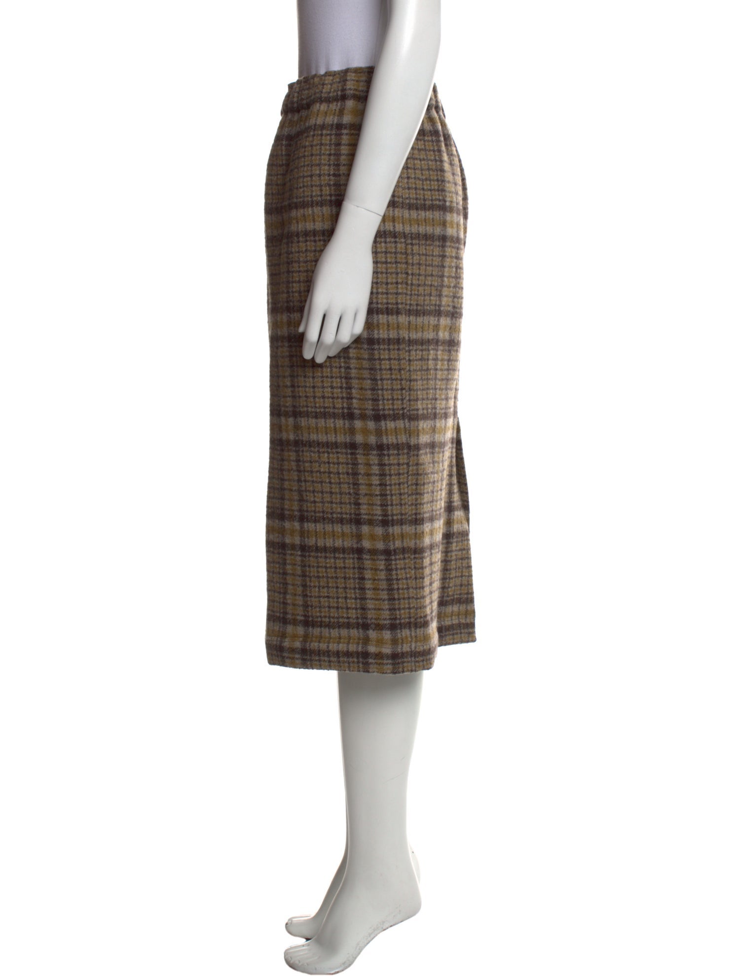 Creatures of Comfort Wool Knee-Length Skirt