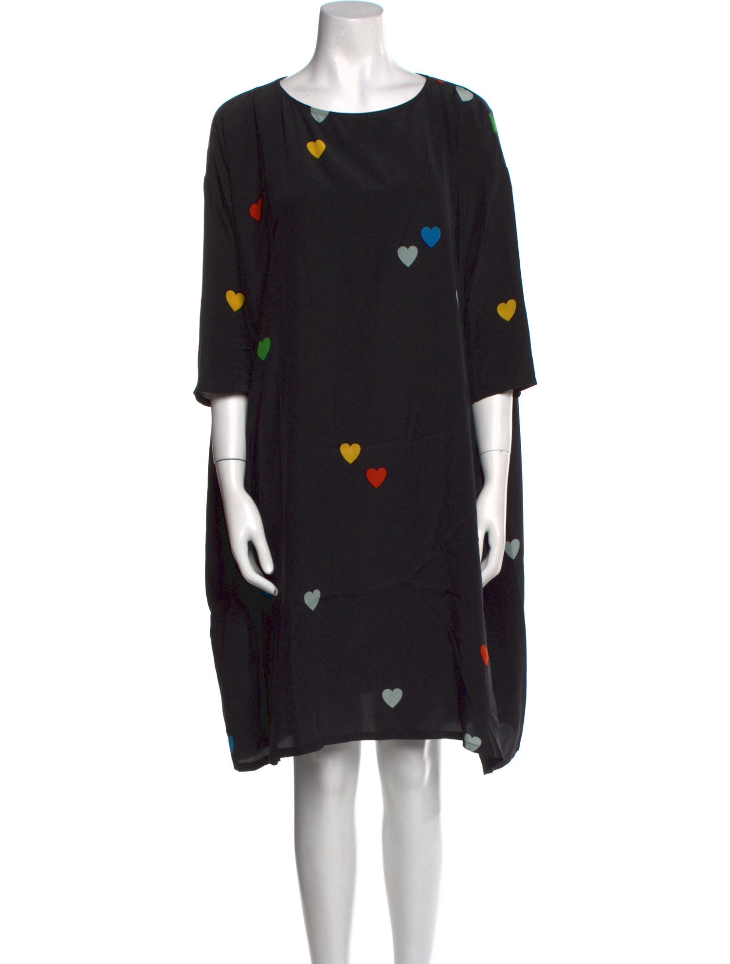 Creatures of Comfort Silk Knee-Length Dress