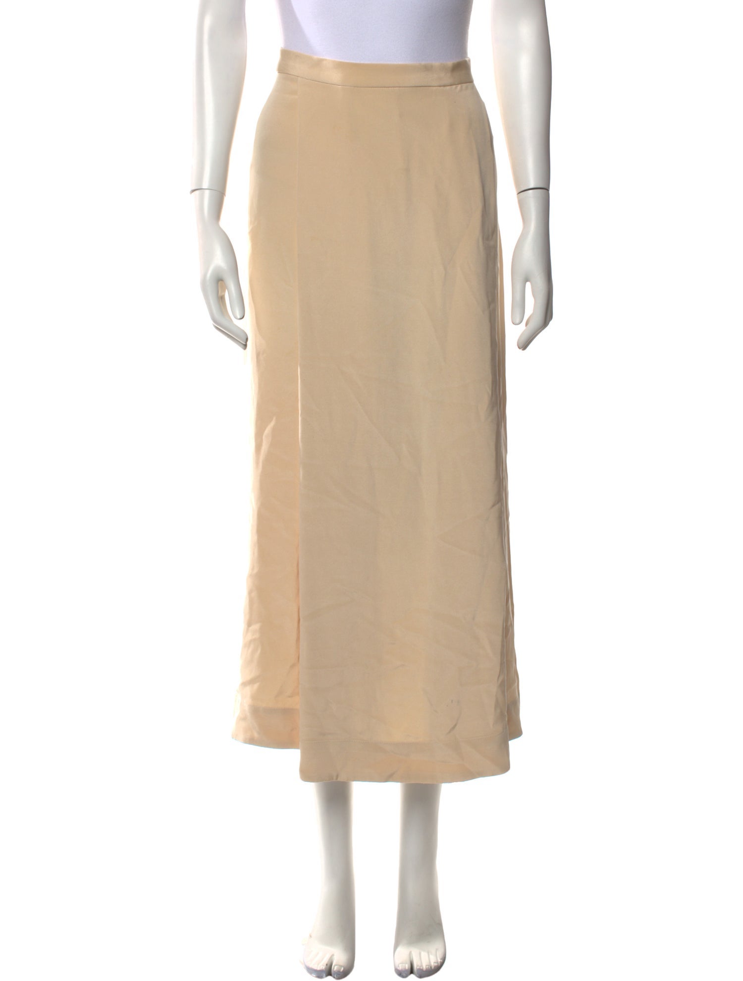 Creatures of Comfort Silk Midi Length Skirt