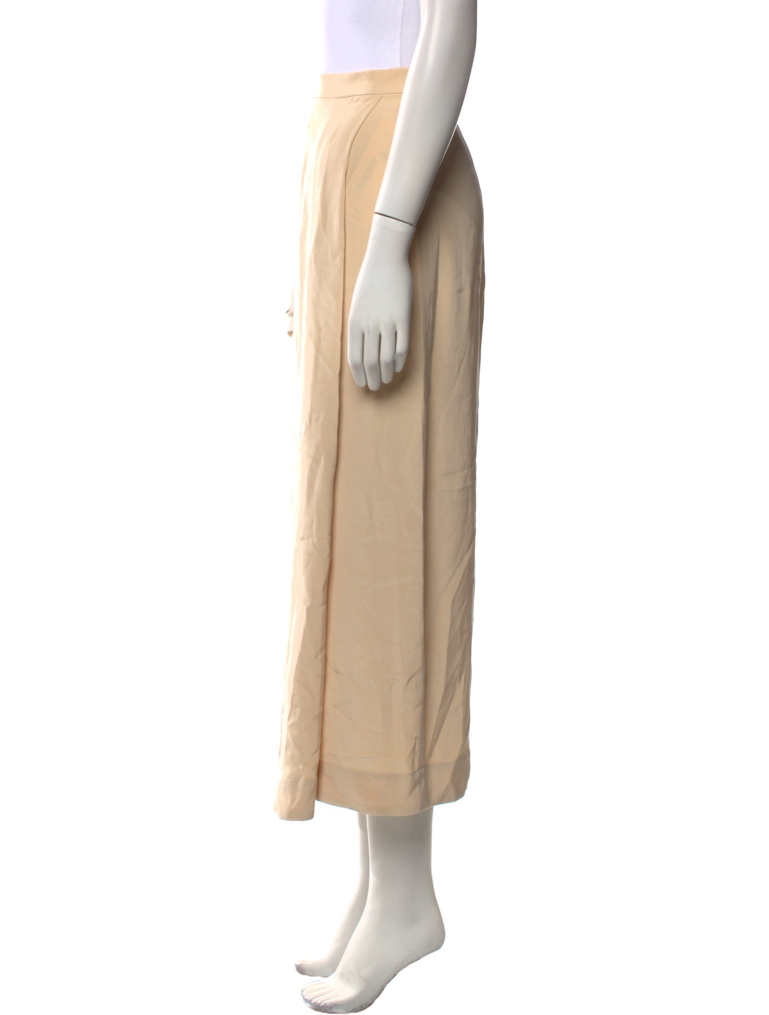 Creatures of Comfort Silk Midi Length Skirt