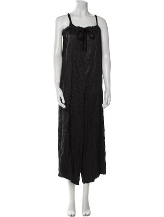 Creatures of Comfort Square Neckline Jumpsuit