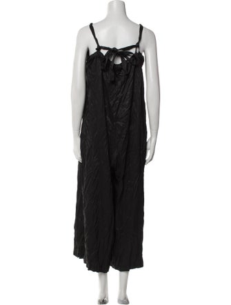Creatures of Comfort Square Neckline Jumpsuit