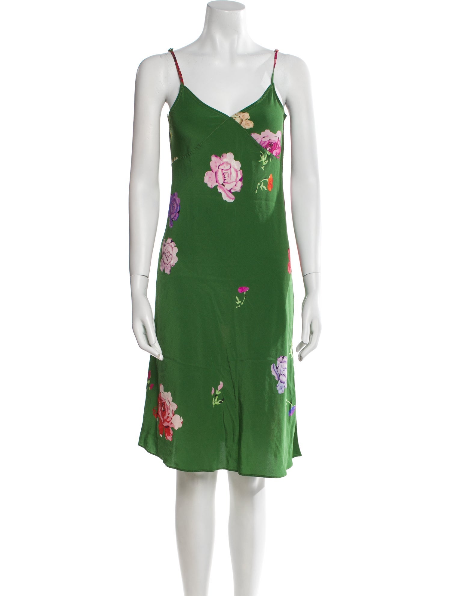 Creatures of Comfort Silk Knee-Length Dress