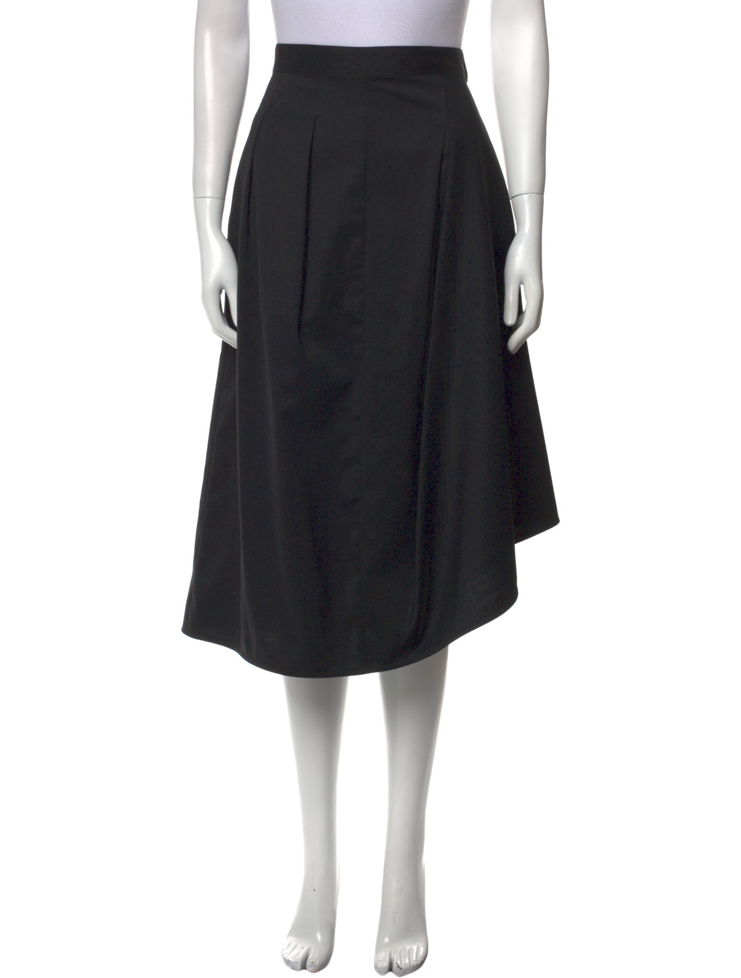 Creatures of Comfort Wool Midi Length Skirt