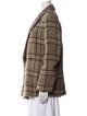 Creatures of Comfort Plaid Print Peacoat