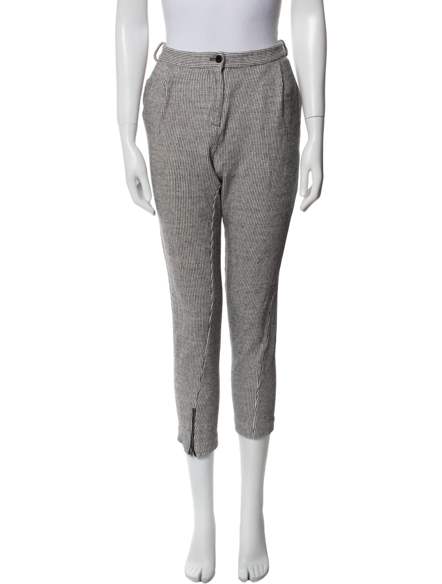 Creatures of Comfort Striped Skinny Leg Pants