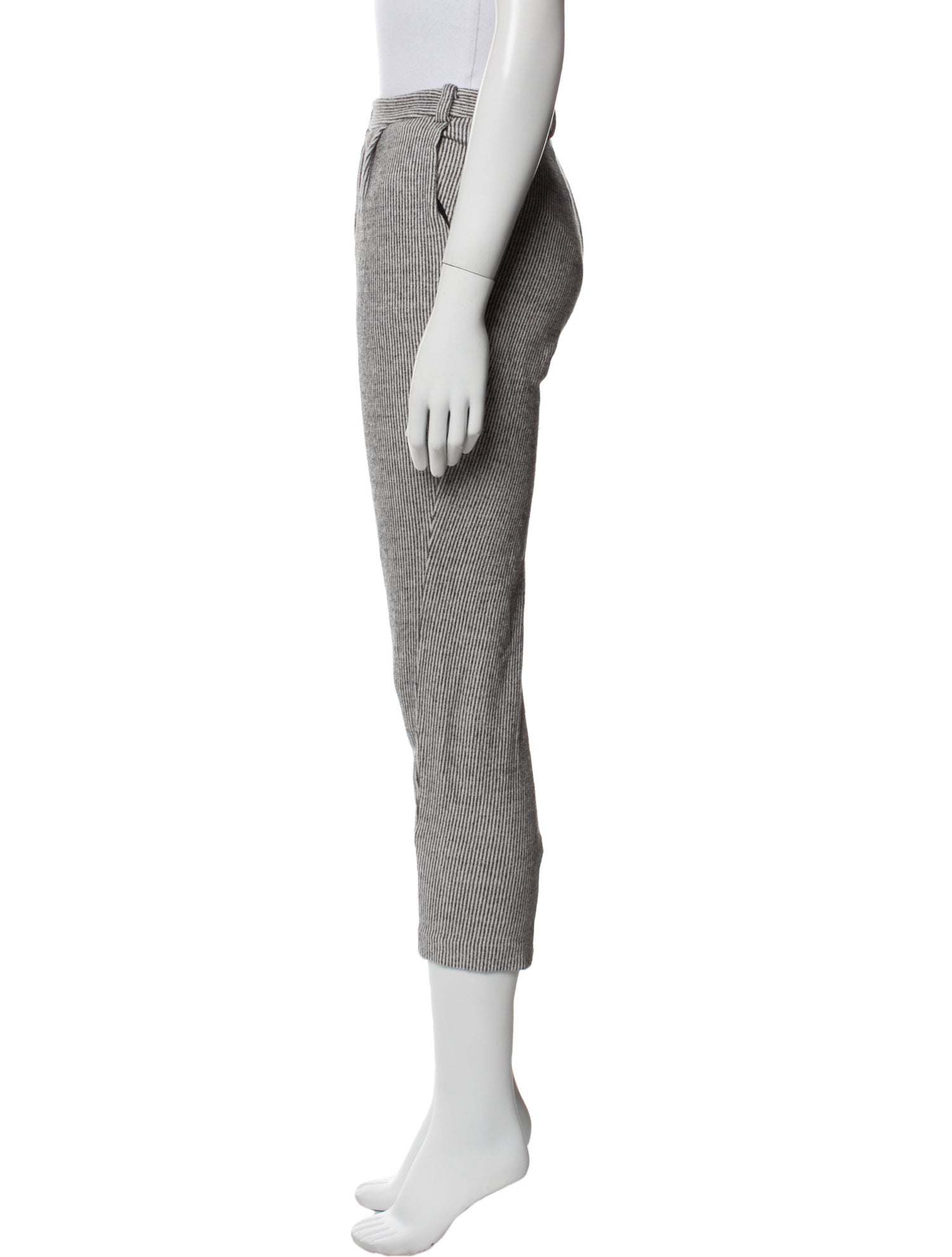 Creatures of Comfort Striped Skinny Leg Pants