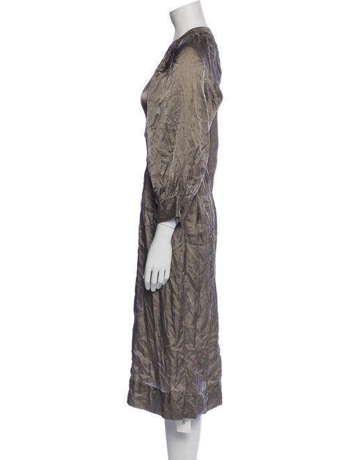 Creatures of Comfort Printed Midi Length Dress