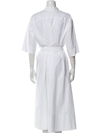 Creatures of Comfort Mock Neck Midi Length Dress