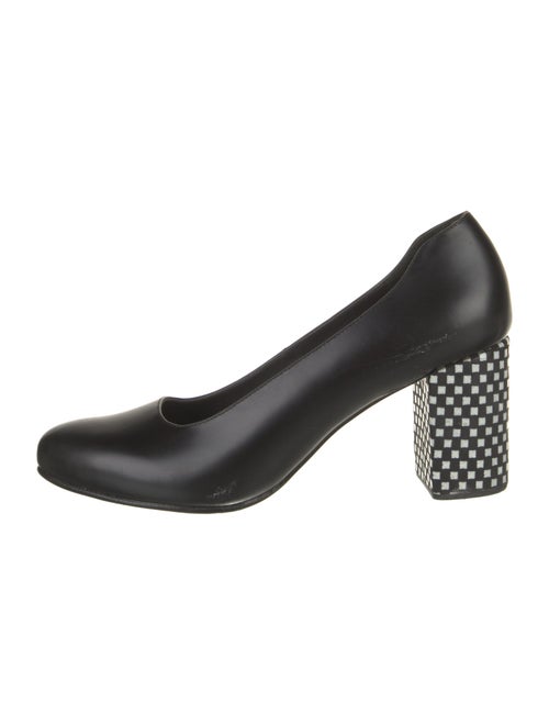 Creatures of Comfort Leather Printed Pumps