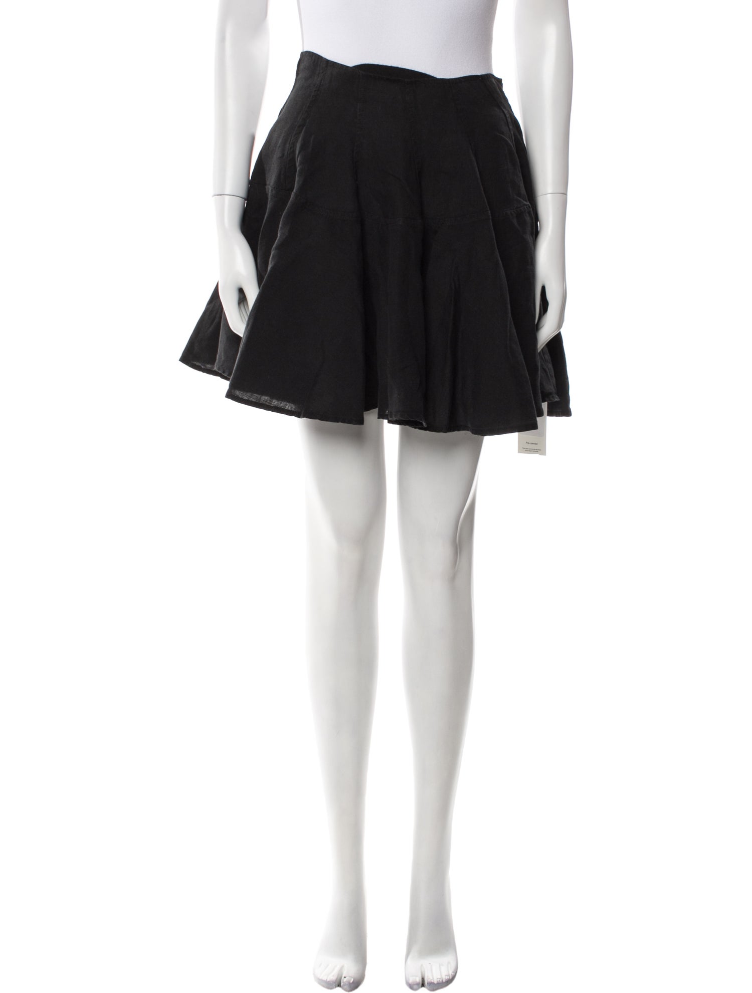 Creatures of Comfort Linen Mini Skirt