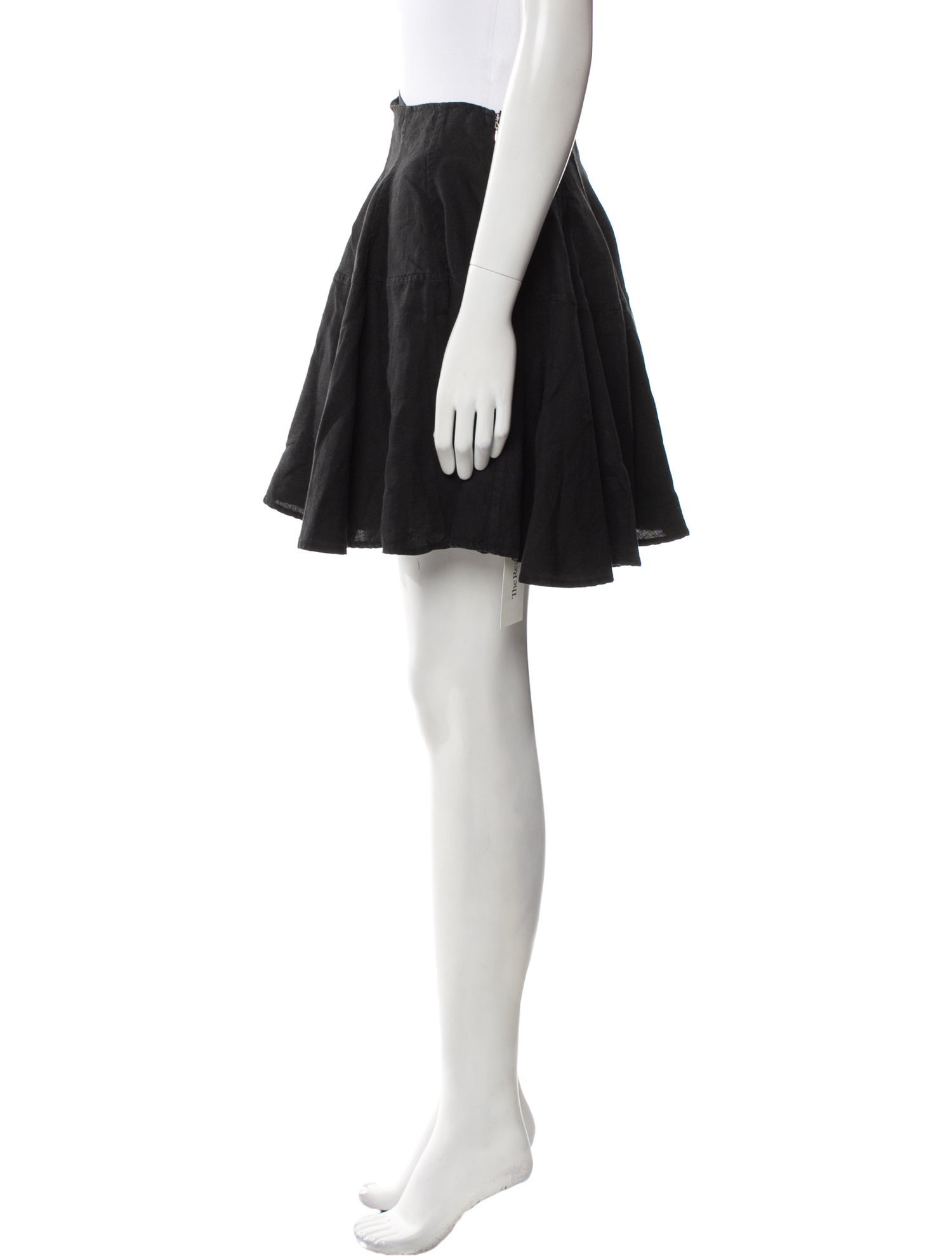 Creatures of Comfort Linen Mini Skirt