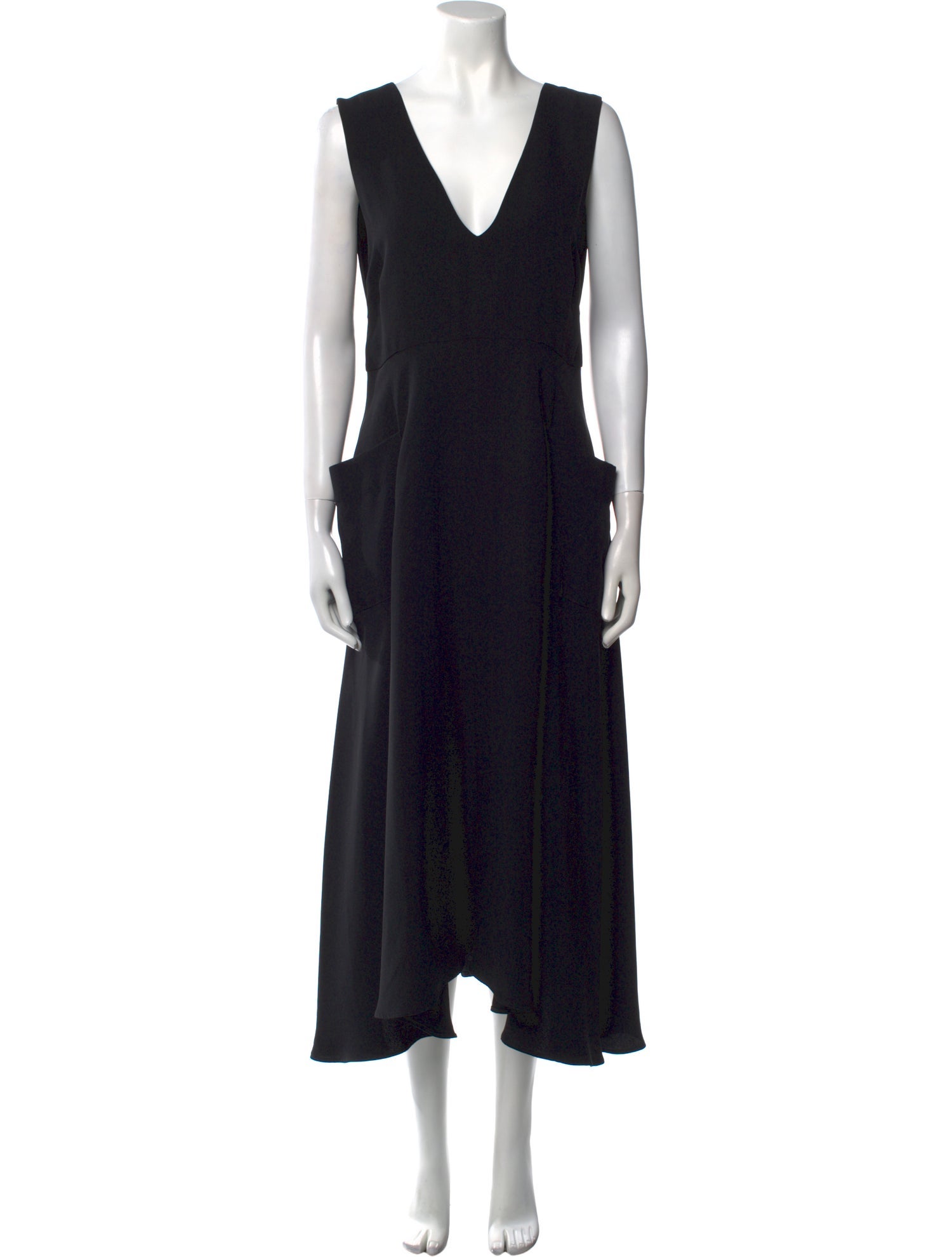 Creatures of Comfort Silk Long Dress