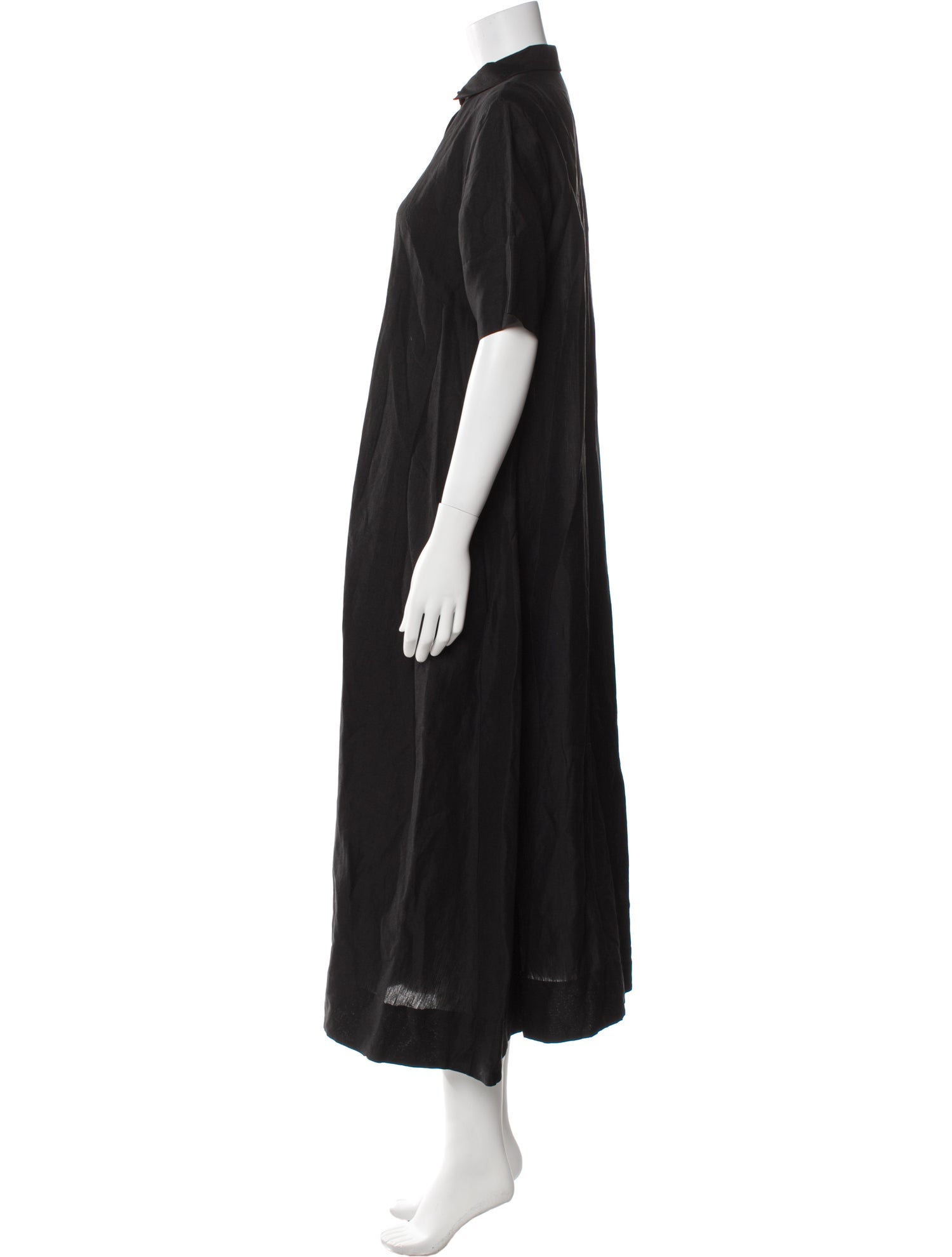 Creatures of Comfort Silk Long Dress