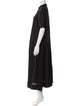 Creatures of Comfort Silk Long Dress
