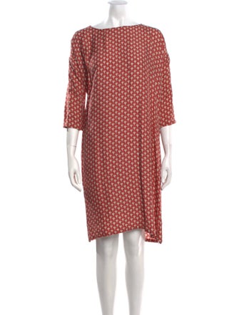 Creatures of Comfort Silk Knee-Length Dress