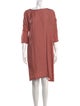 Creatures of Comfort Silk Knee-Length Dress