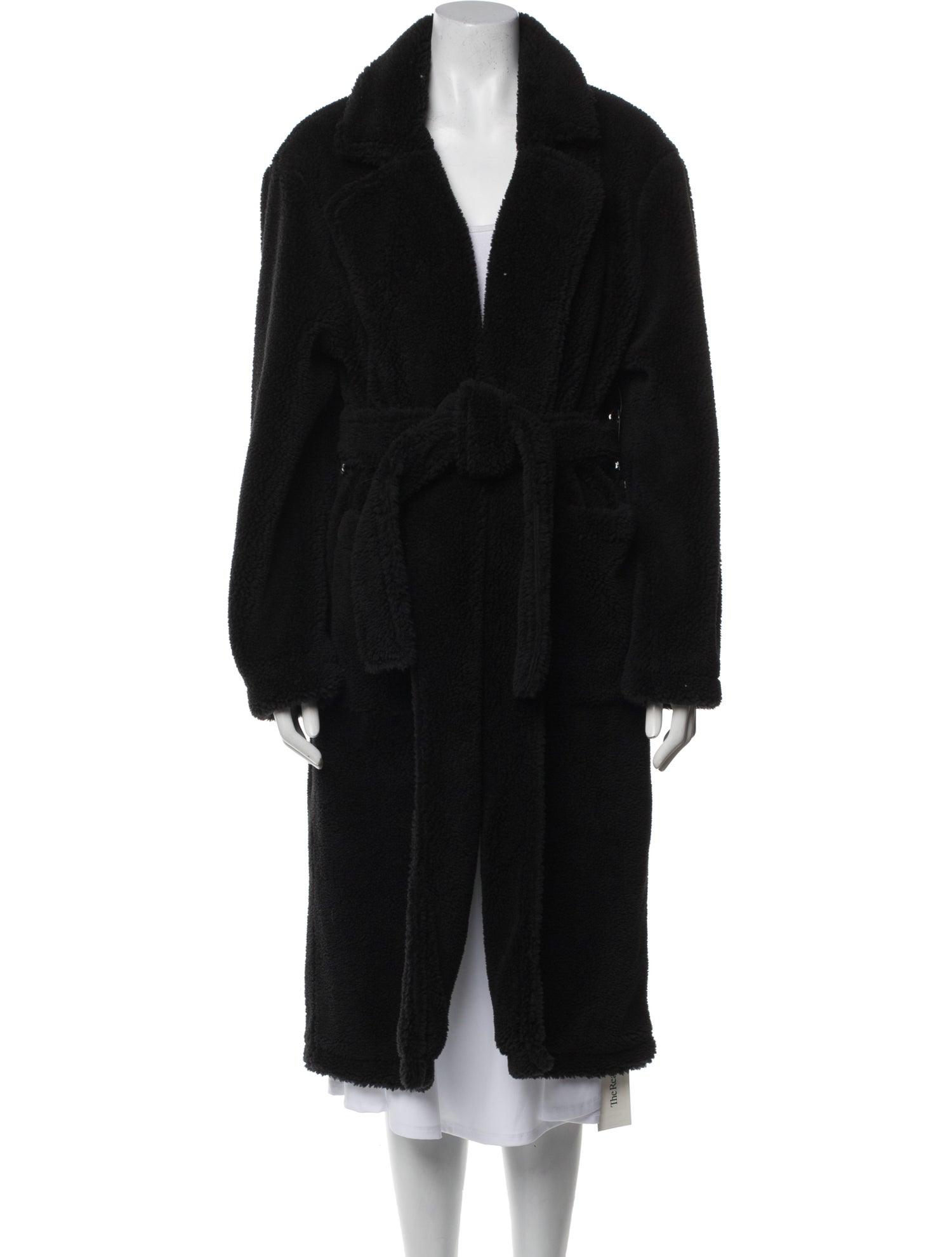 Carbon 38 Faux Fur Coat