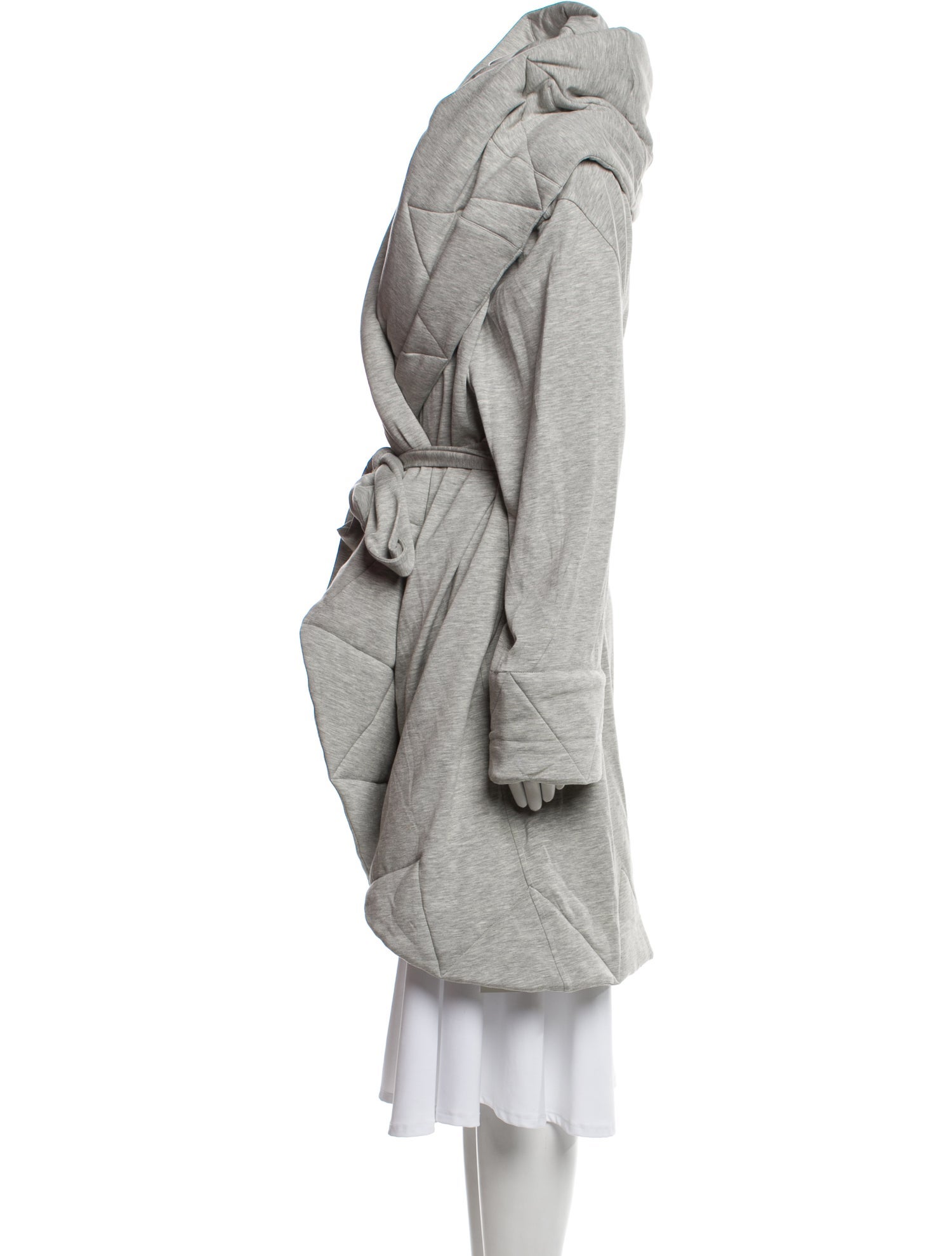 Carbon 38 Nylon Trench Coat