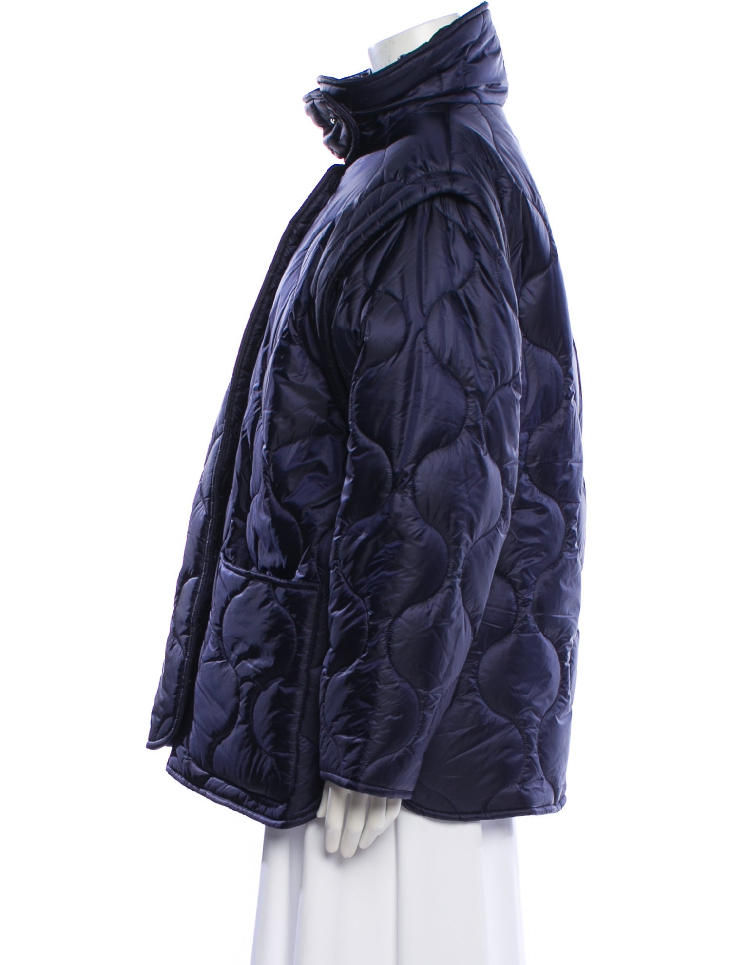 Carbon 38 Nylon Printed Bomber Jacket