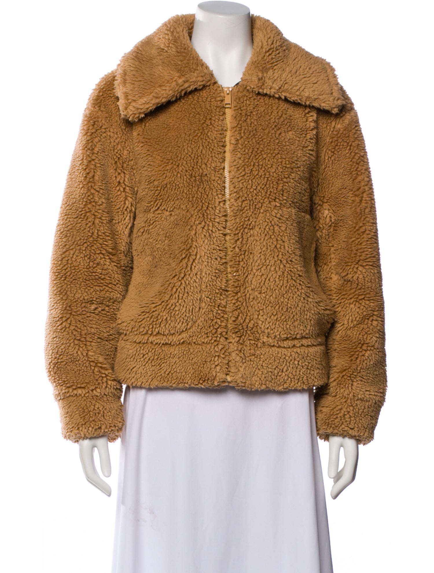 Carbon 38 Faux Fur Jacket