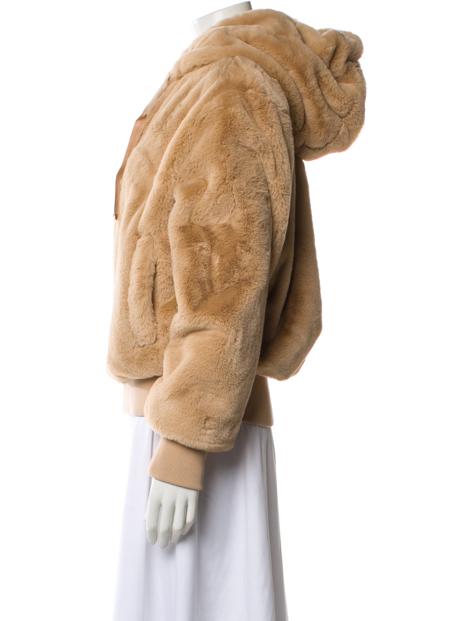 Carbon 38 Faux Fur Jacket