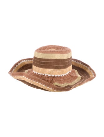 Callanan Pattern Print Wide Brim Sun Hat