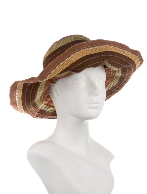 Callanan Pattern Print Wide Brim Sun Hat