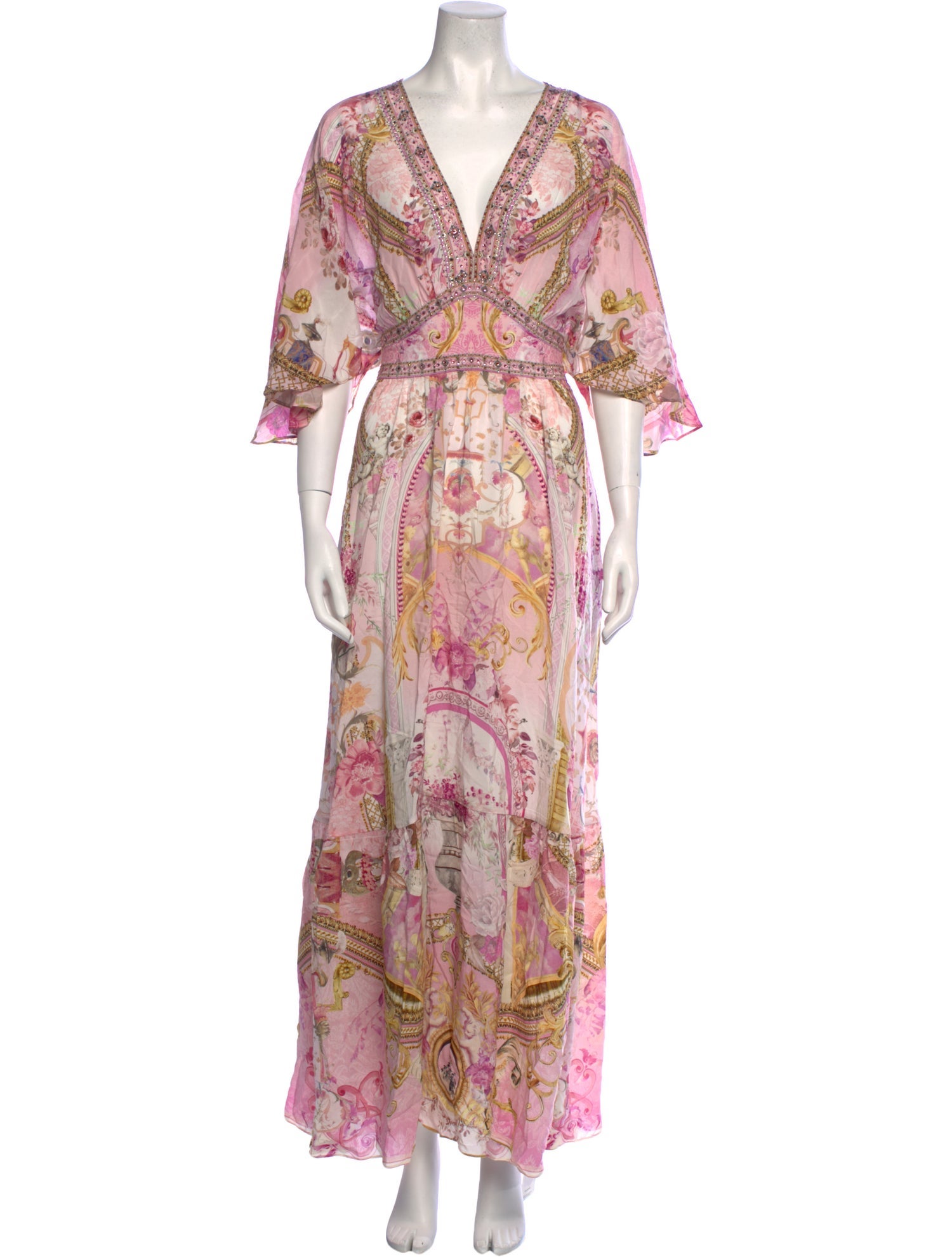 Camilla x Leading Hotels of the World Silk Long Dress w/ Tags